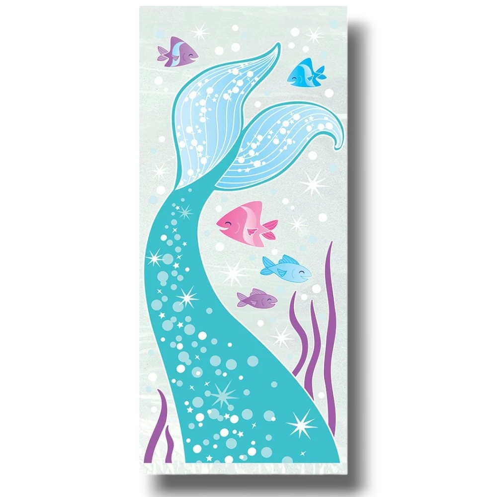 Mermaid Cellophane Bag C/20
