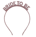 Glitter Tiara Bride To Be Rose Gold C/1