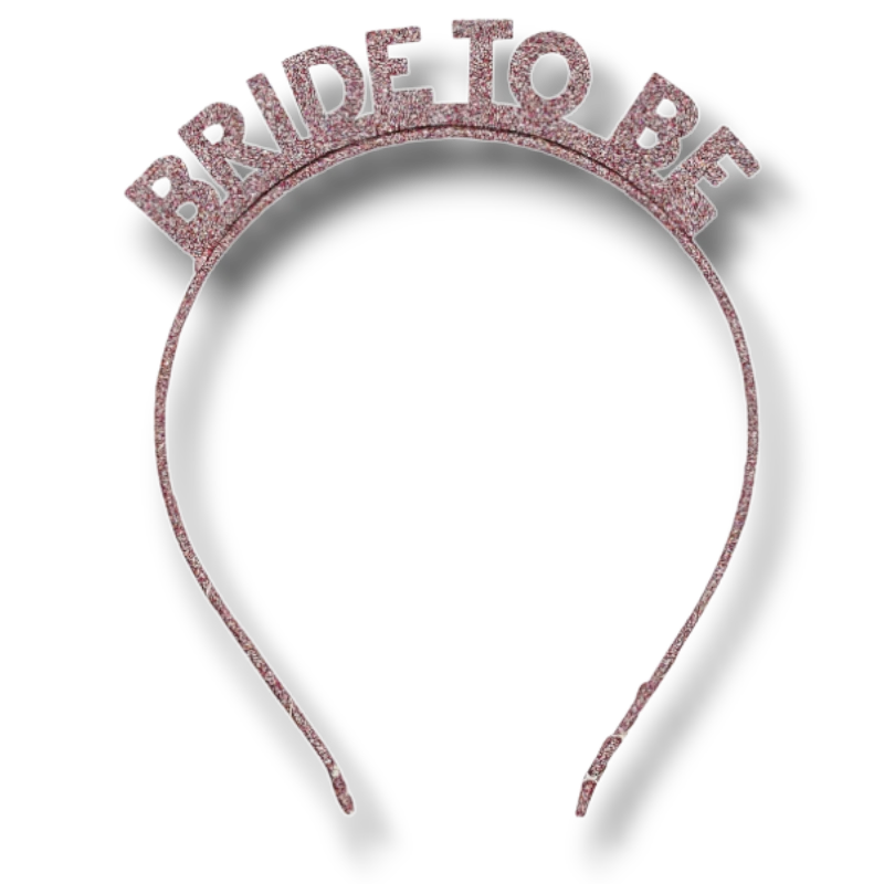 Glitter Tiara Bride To Be Rose Gold C/1