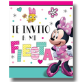 Minnie Mouse Invitation C/6