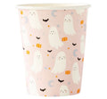 Glass 8oz Trick Or Treat Party Cups C/8