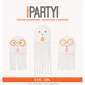 Hanging Decorations Groovy Ghosts C/3