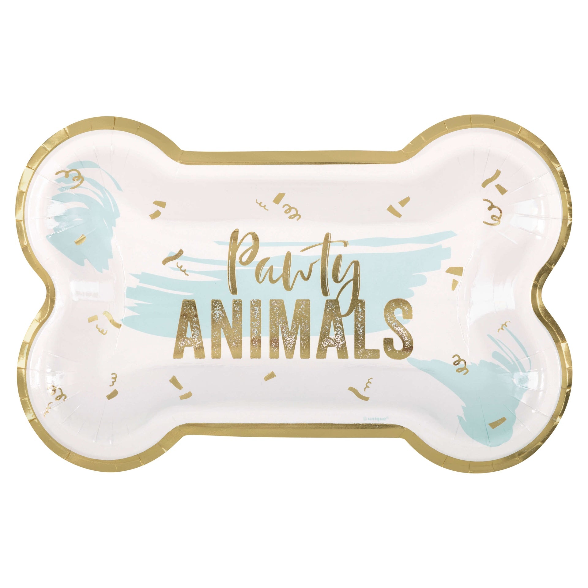 Plato 10" Pawty Animals Bone C/8