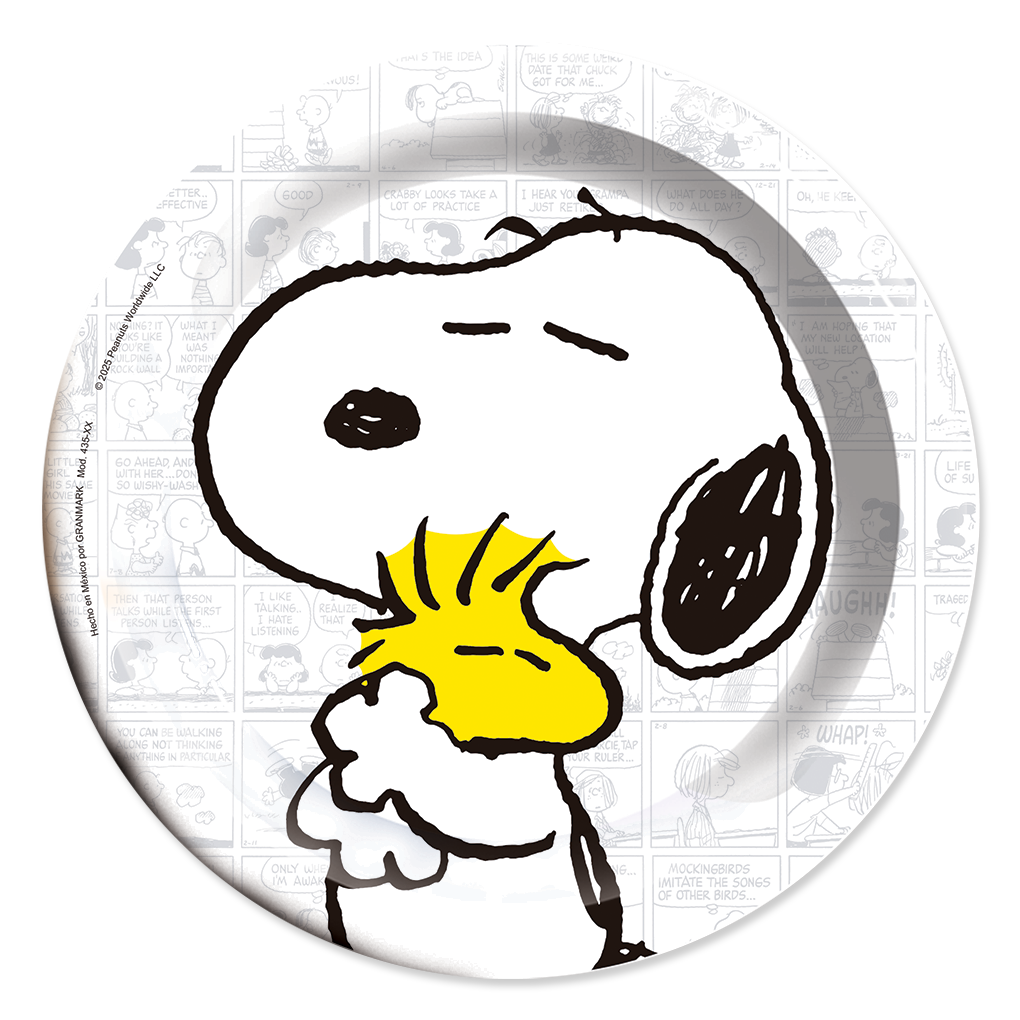7" Snoopy Plate C/6