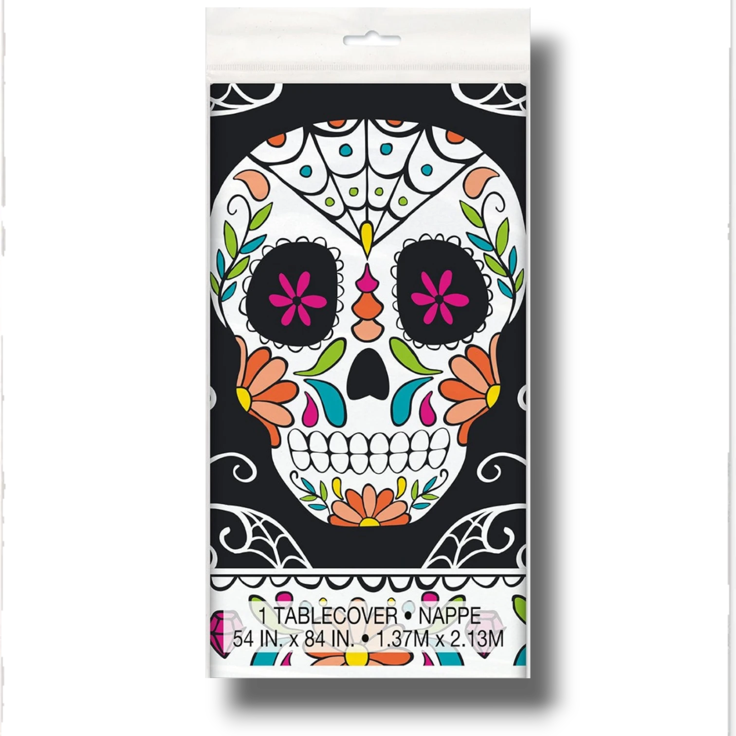 Tablecloth Day Of The Dead Skull C/1