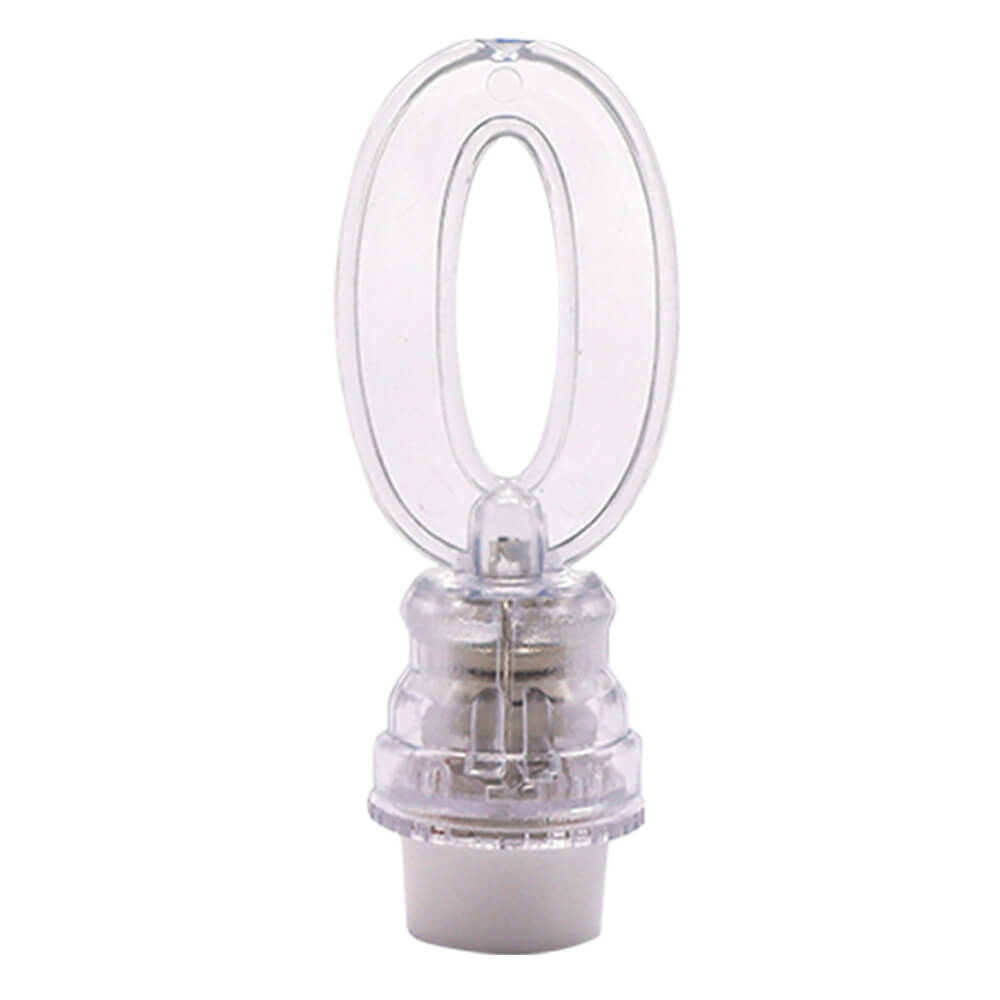 LED Candle Number 0 C/1