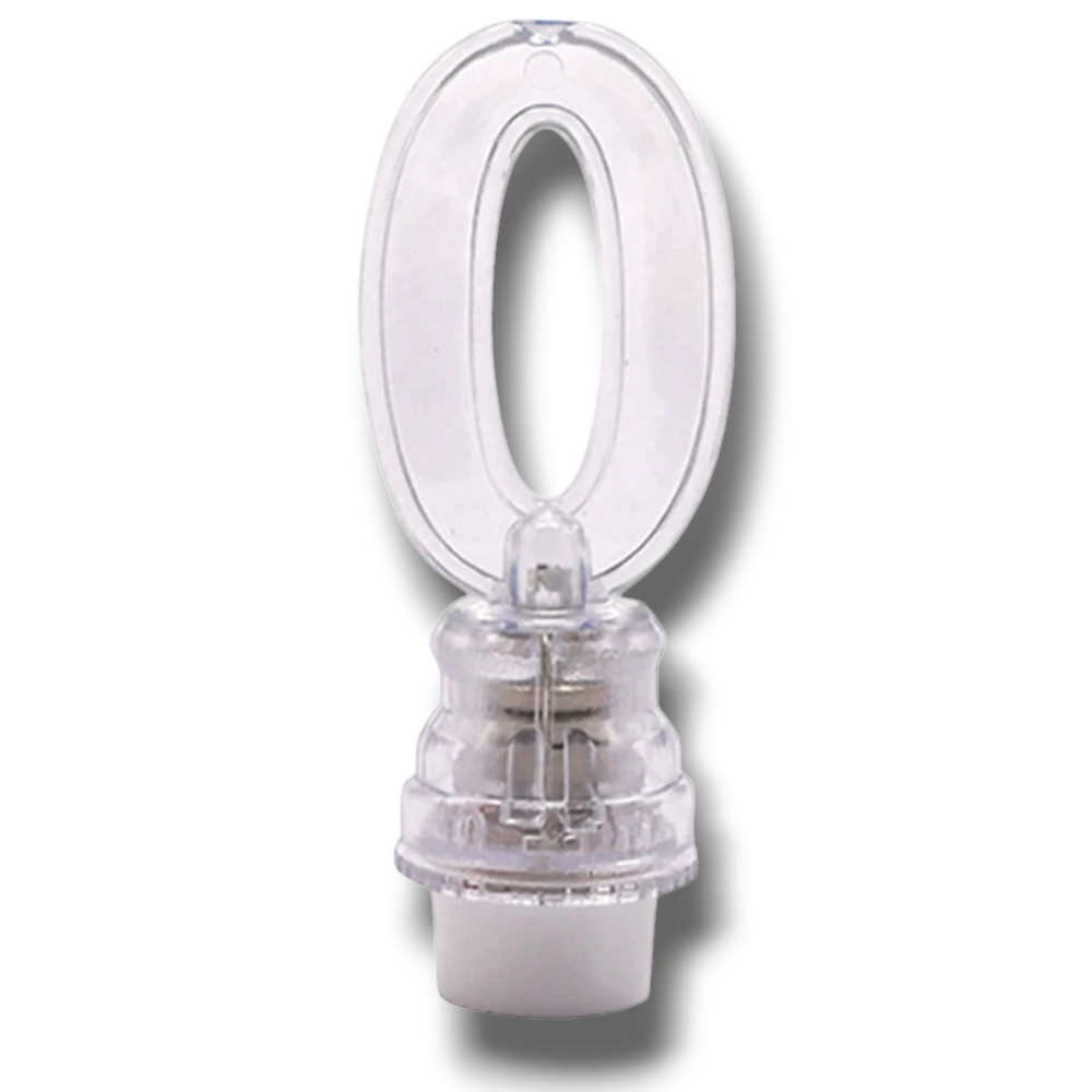 Vela Led Numero 0 C/1