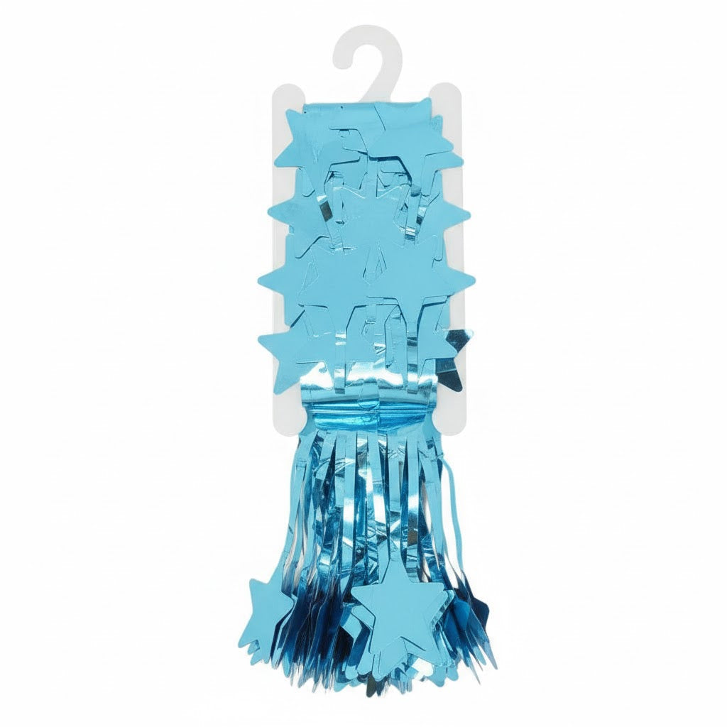 Cortina De Estrella Azul Bebe C/1