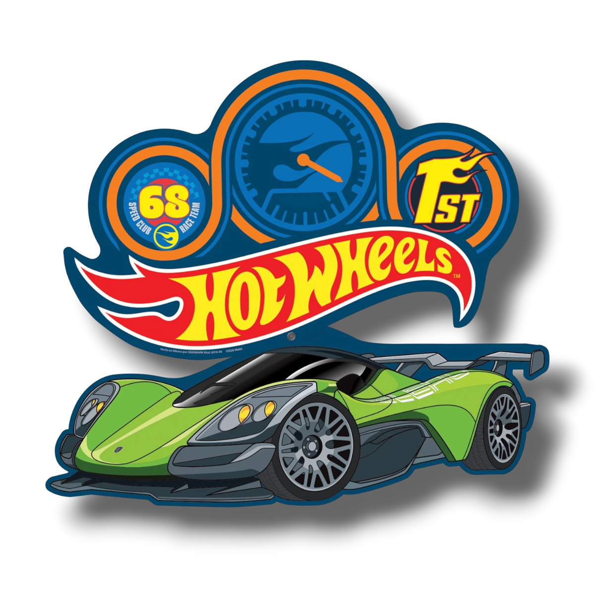 Adorno Movil Hot Wheels C/1