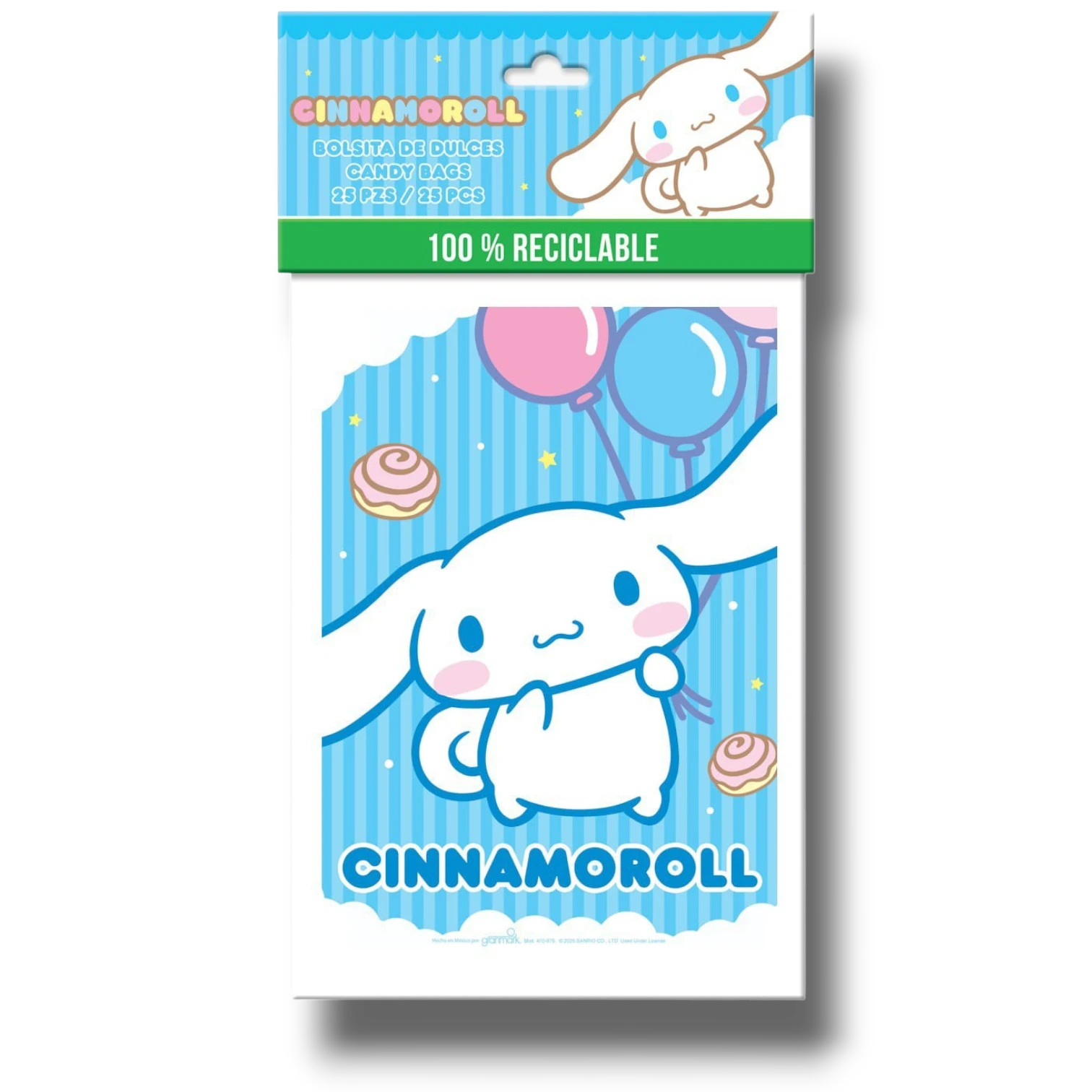 Bolsa Para Dulces Cinnamoroll C/25