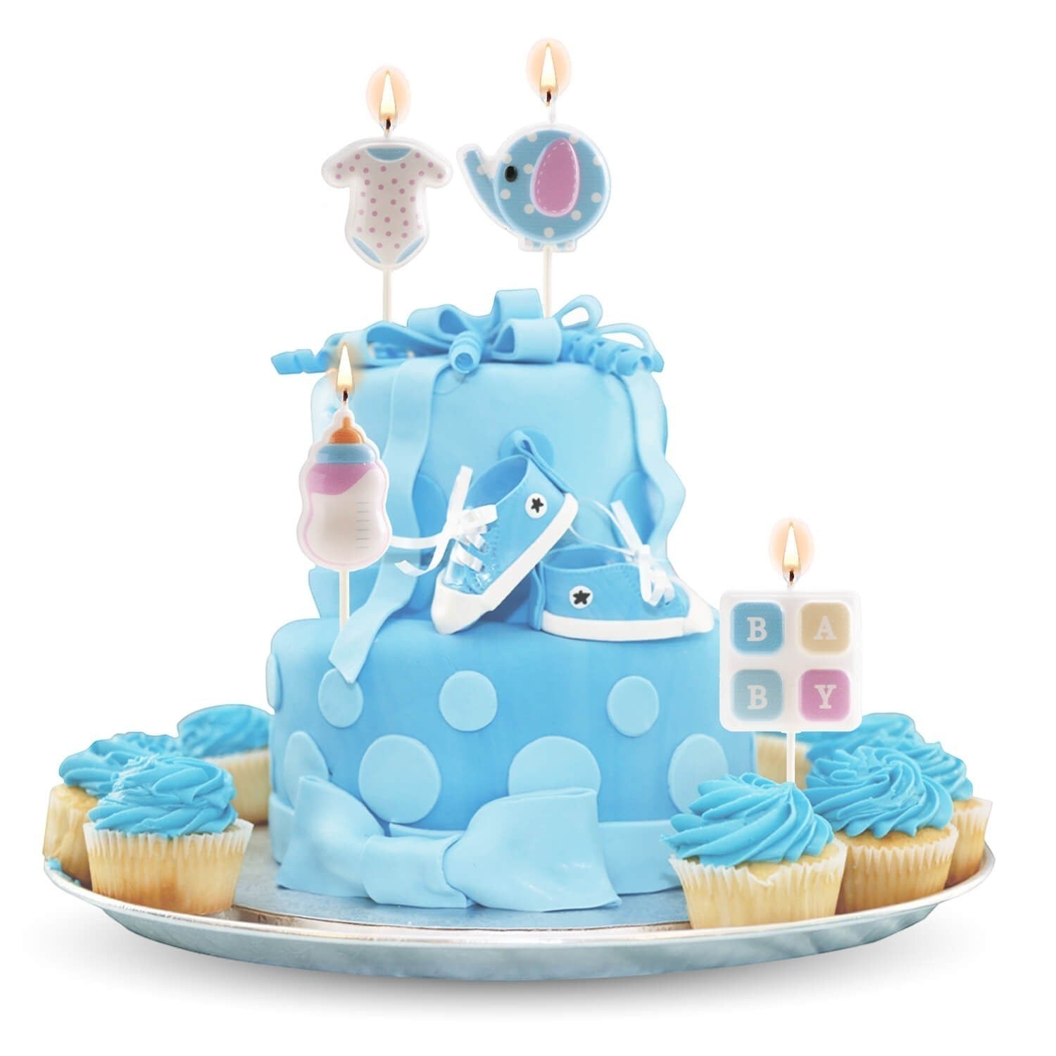 My Baby Birthday Candles (4-Pack)