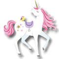 Unicorn Mobile Ornament C/1