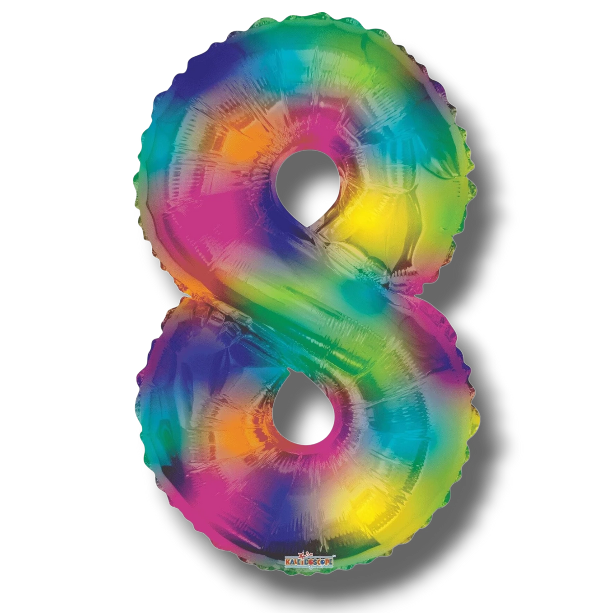 Globo 36" Numero 8 Multicolor C/1