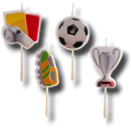 Vela Cumplaños Futbol C/4