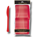 Cuchillos Rojo C/20