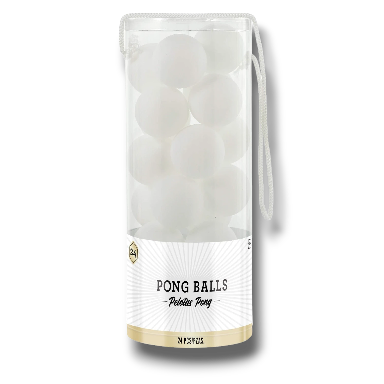 Pong Balls / Beer Pong White C/24