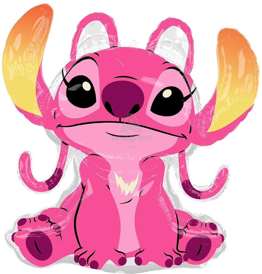 Globo 36" Stitch Rosa C/1