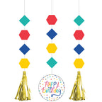 Hanging Cutouts Birthday Confetti C/3