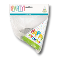 Party Hats Happy Birthday Balloons C/8