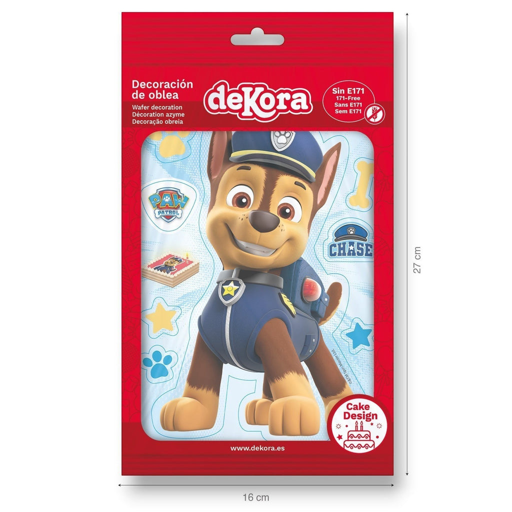 Chase Paw Patrol Edible Disc C/1