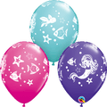 Globo 12" Feliz Sirena Y Amigos C/1