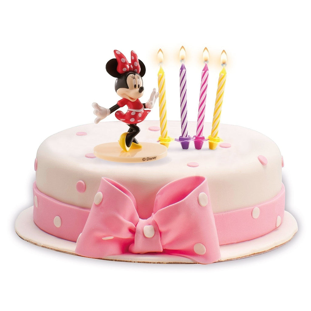 Kit Vela Figura Minnie Mouse C/10