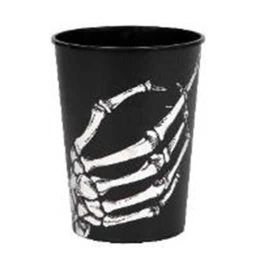 Vaso 16oz Skulls Plastic Cups C/1