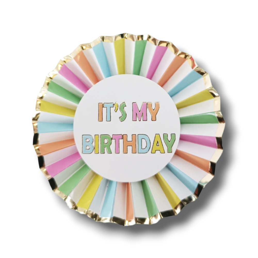 Boton It´s My Birthday C/1