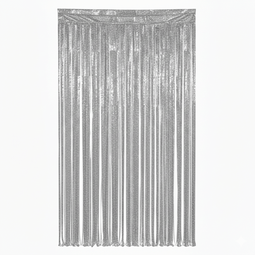 Cortina Metalica  Frost Plata C/1