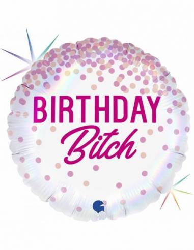 Globo 18" Birthday Bitch C/1
