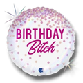 Globo 18" Birthday Bitch C/1