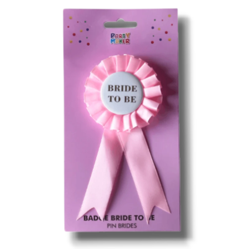 Distintivo Bride To Be Rosa C/1