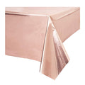 Metallic Rose Gold Foil Tablecloth (1 per table)