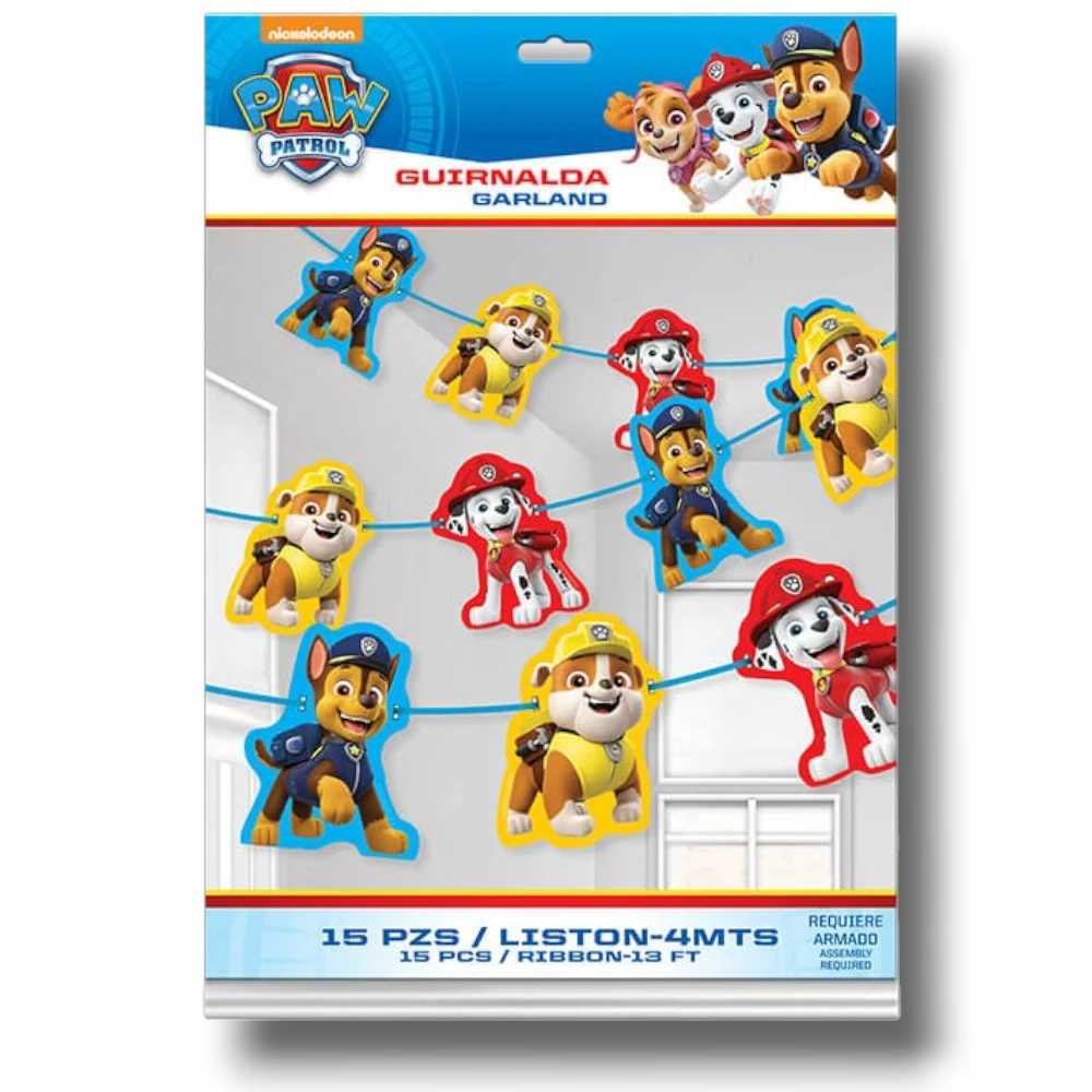 Guirnalda Paw Patrol Niño C/1