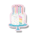 Birthday Sweets Cake Figure Plate C/8