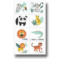 Sticker Tattoos Wild And Freed C/8