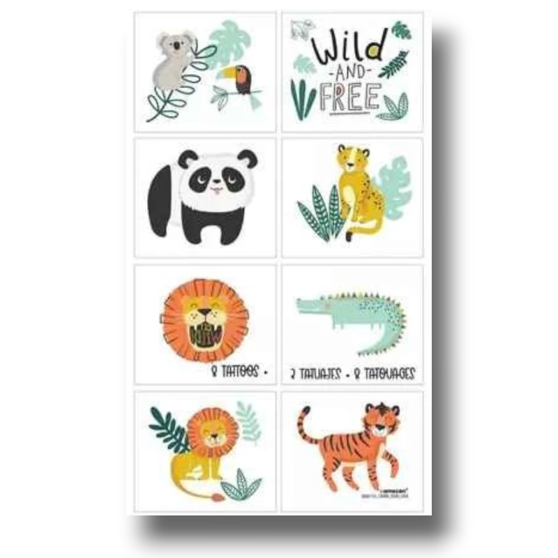 Sticker Tattoos Wild And Freed C/8