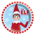 Plate 7" The Elf On The Shelf C/6