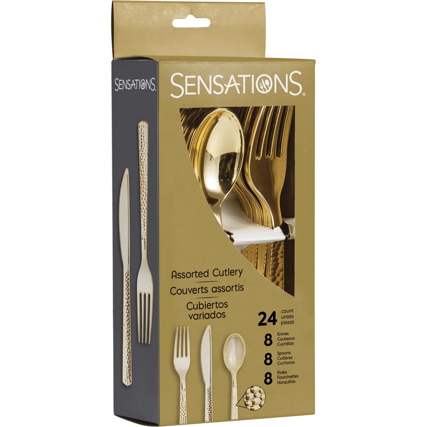 Cubiertos Color Sensations C/24