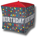 Cubez Satin Confetti Burst Birthday C/1