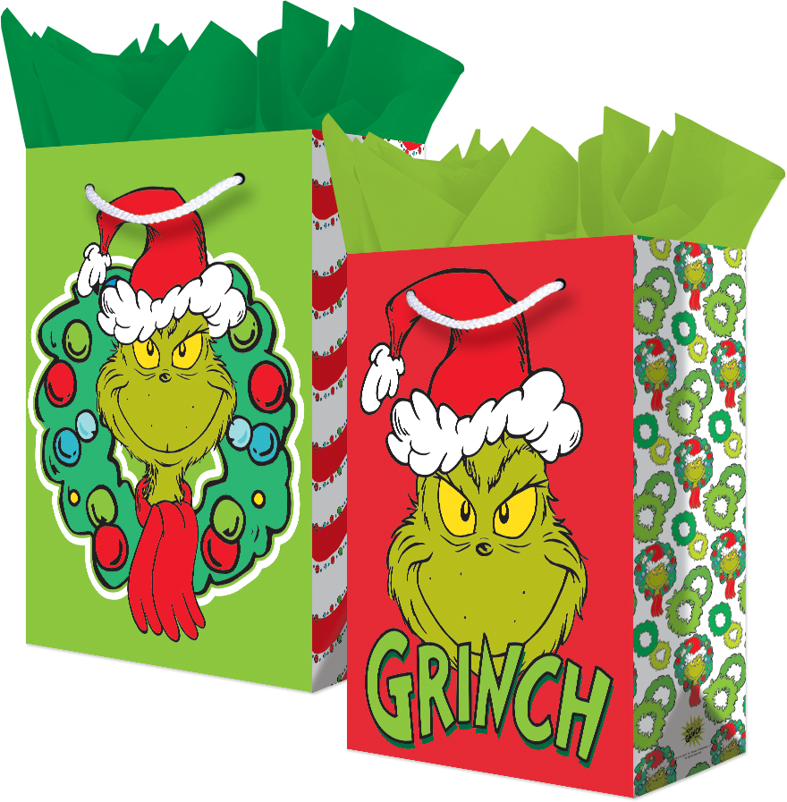 Bolsa De Regalo Grinch C/1