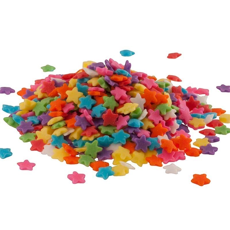Sugar Confetti Stars 100g