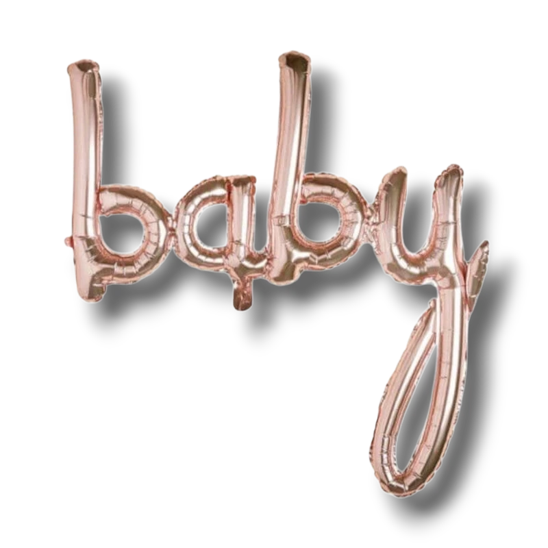 Balloon Baby Rose Gold C/1