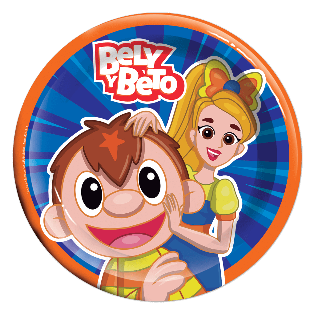 7" Bely and Beto Plate C/6