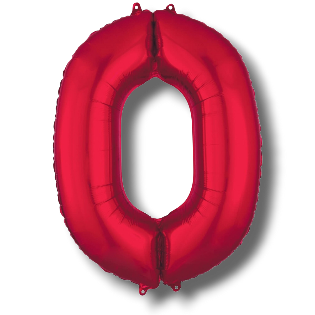 Balloon 36" Number 0 Red C/1