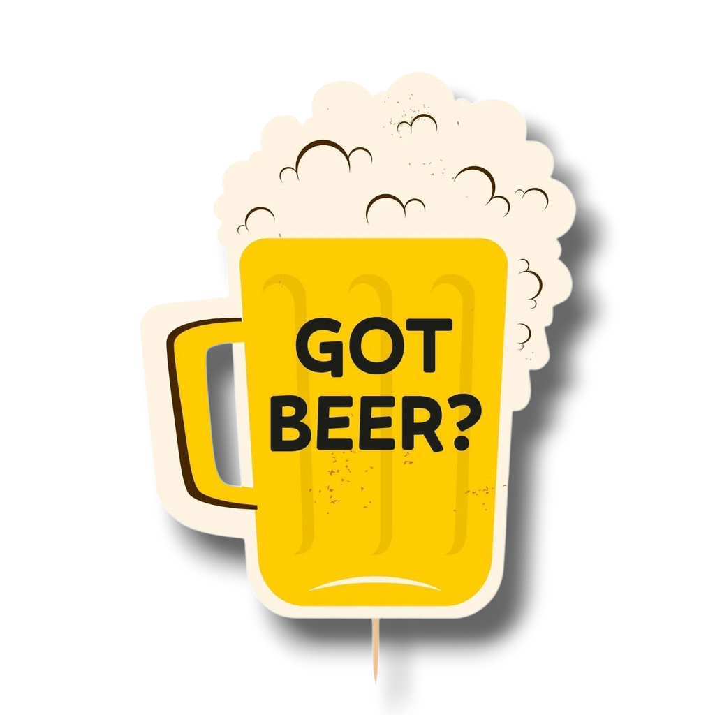 Cake Topper Cerveza Got Beer C/1