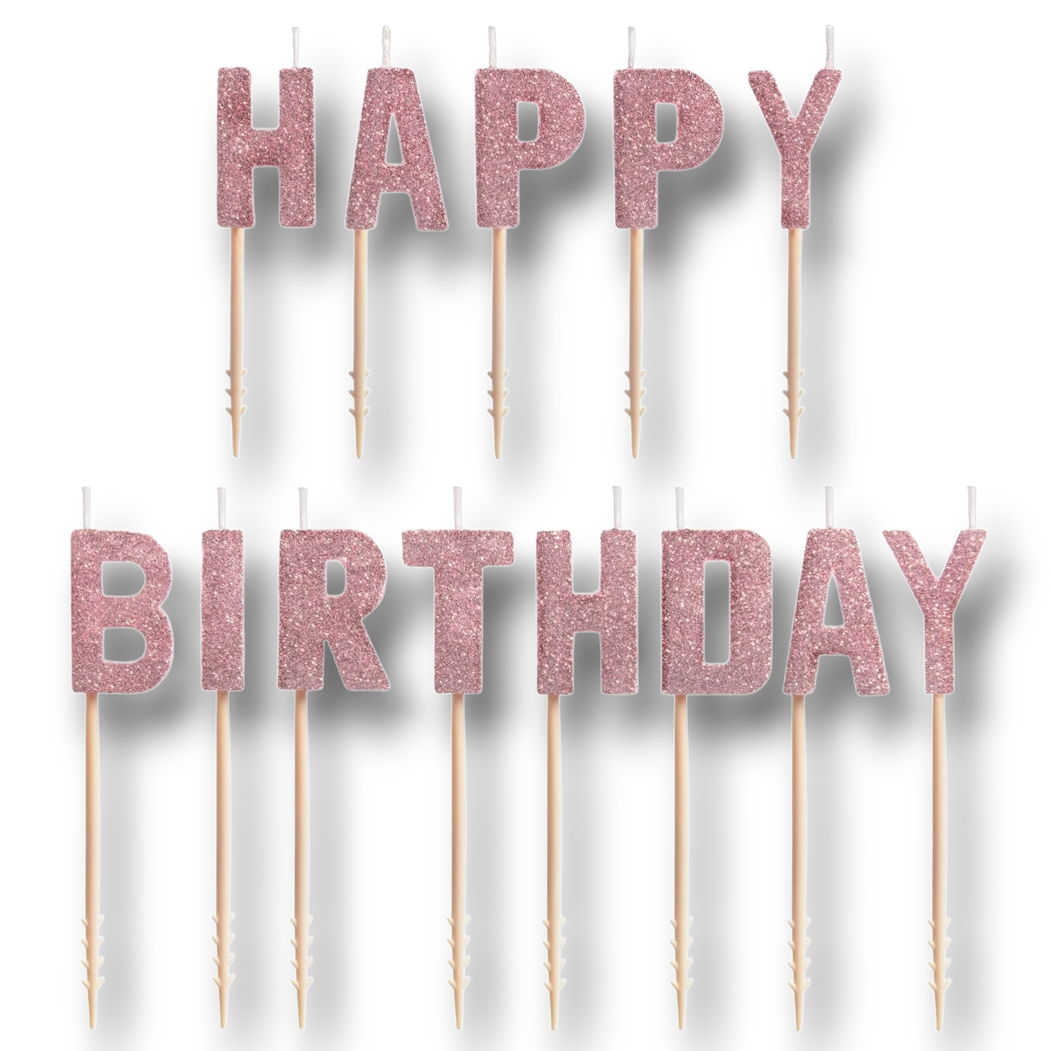 Happy Birthday Candle / Rose Gold C/13