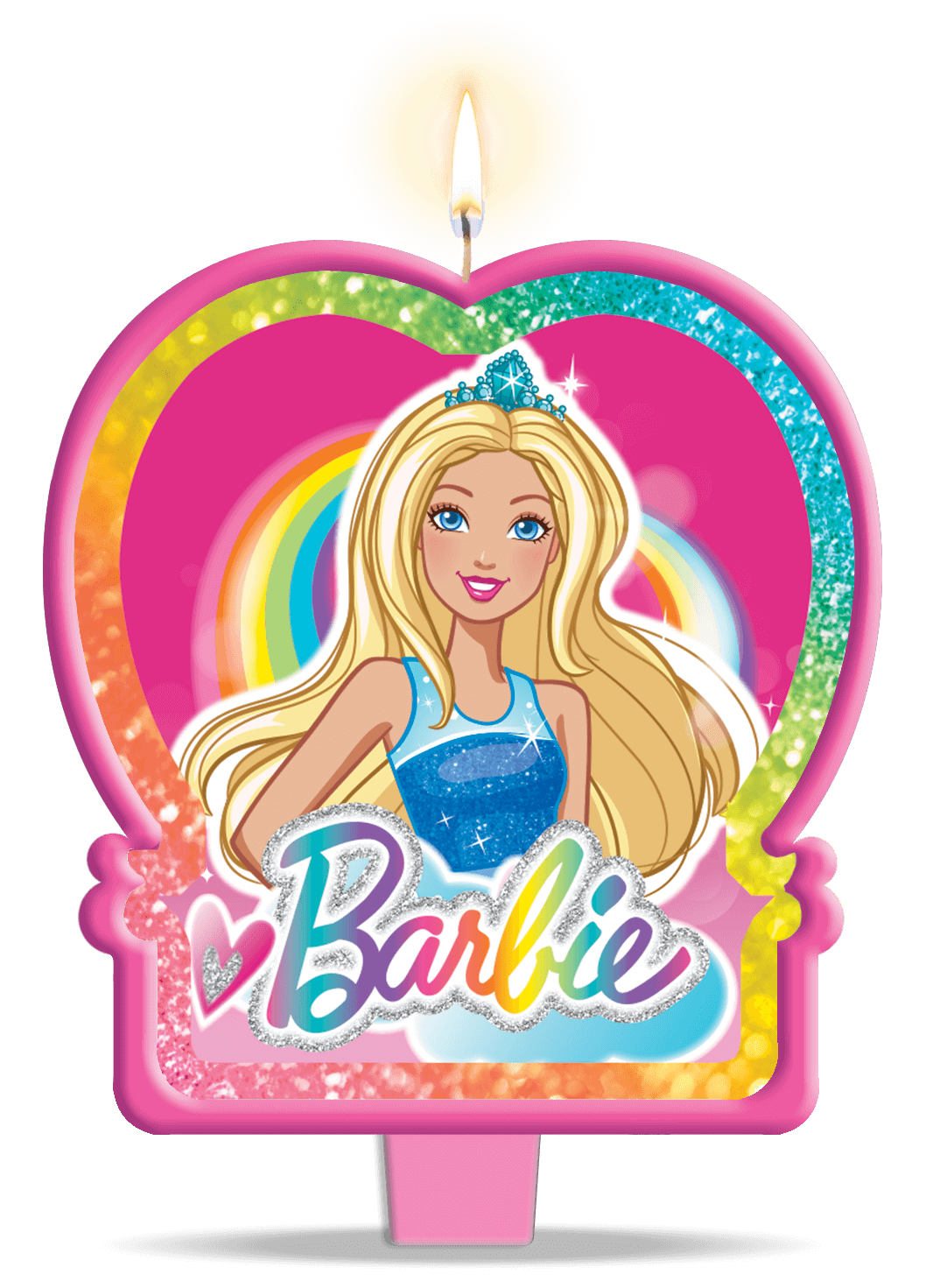 Barbie Medallion Candle C/1