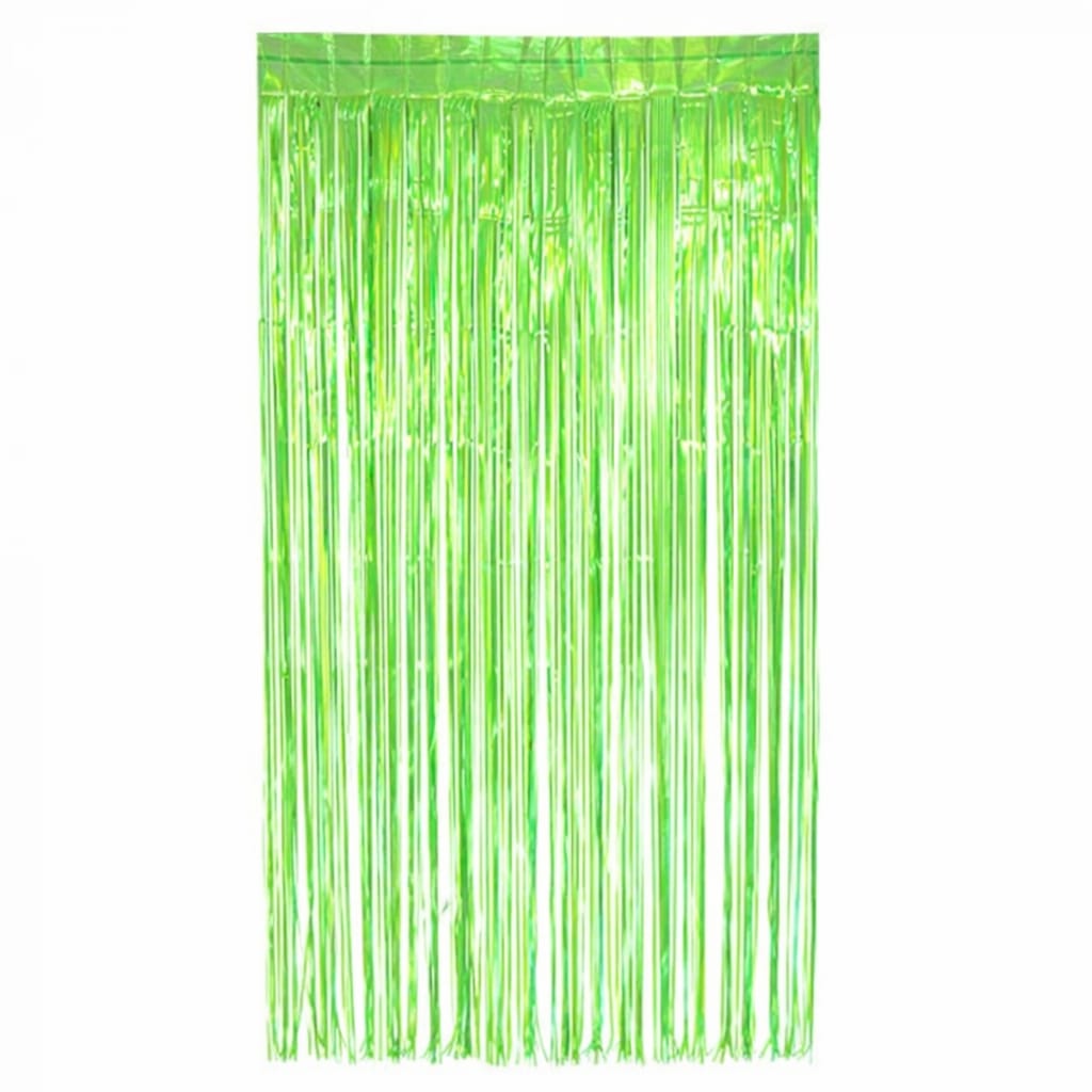 Cortina Iridiscente Verde C/1
