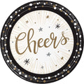 Plate 7" Happy New Year Cheers C/8